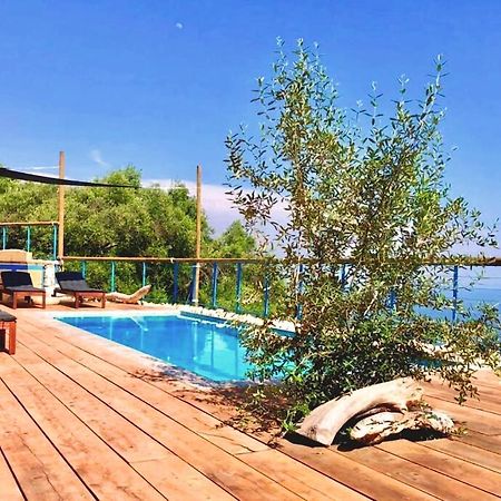 House Tanna Of Villa Intaba Spectacular Sea Views Corfiot Riviera Spartilas Corfu Island Greece Close To Ipsos Beach Spartylas Ngoại thất bức ảnh