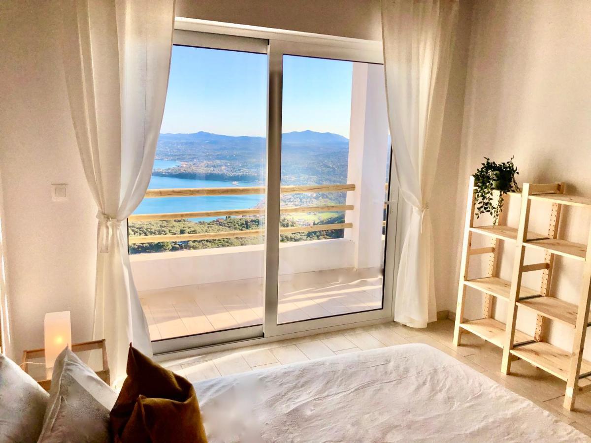 House Tanna Of Villa Intaba Spectacular Sea Views Corfiot Riviera Spartilas Corfu Island Greece Close To Ipsos Beach Spartylas Ngoại thất bức ảnh