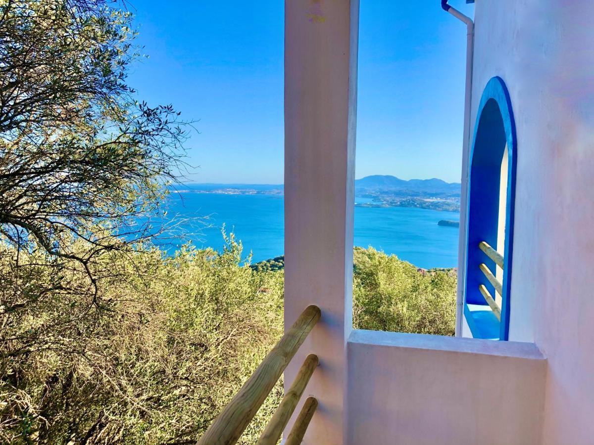 House Tanna Of Villa Intaba Spectacular Sea Views Corfiot Riviera Spartilas Corfu Island Greece Close To Ipsos Beach Spartylas Ngoại thất bức ảnh